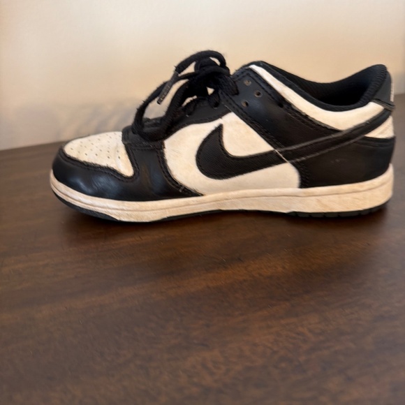 Nike Dunk Low Black White - Size 1Y -CW1588-100 - Picture 7 of 7